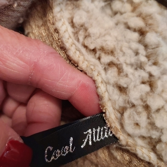 Sherpa quartet zip pullover med ladles brown - Picture 6 of 11